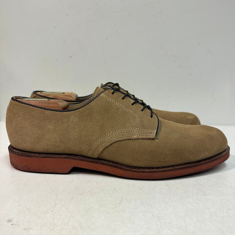 VERY GOOD Rancourt & Co. x Cole Haan Suede Bucks Plain Toe Bluchers USA 11 D